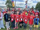 ARRL Youth Rally participants at 2025 Dayton Hamvention®. [Bob Inderbitzen, NQ1R, photo]